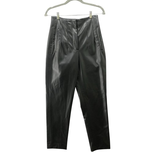 Zara pantalone ecopelle - , vita
