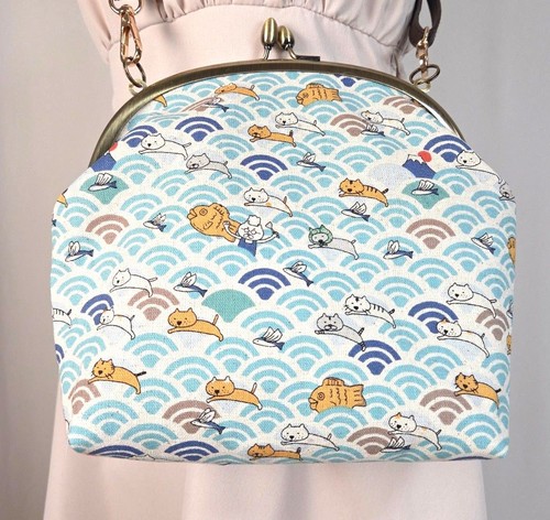 Borsa tracolla cat wave - a,