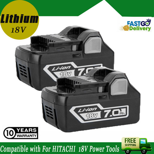 2pack for hitachi 18v - 2pack, li-ion