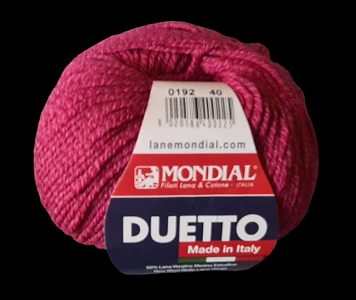 Gomitolo lana mondial duetto - gomitolo,