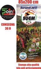 ROLL UP ESPOSITORE ROLLUP BANNER 85X200 COMPRESO STAMPA PVC  BORSA E MONTAGGIO.