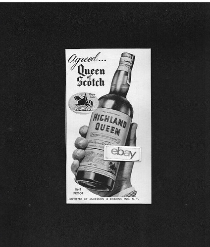 Highland queen scotch whiskey - highland,