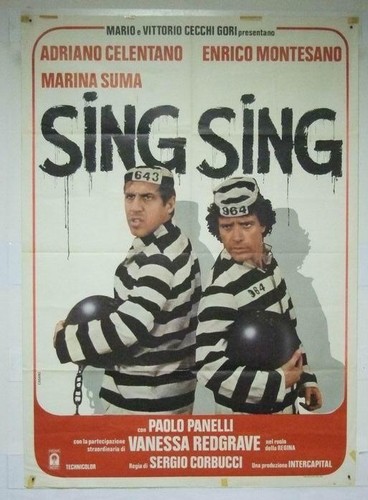 Manifesto sing - sing, adriano