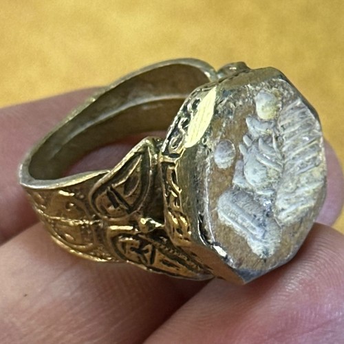 Antico anello romano - romano, bronzo