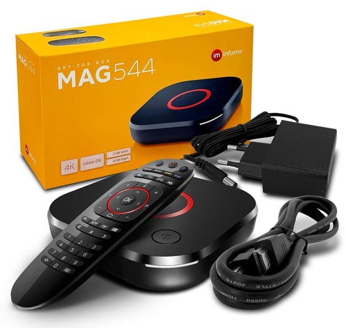 Mag 544 iptv set - mag, con