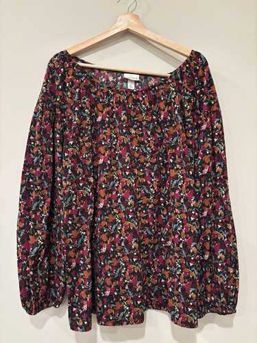 Blusa donna 3xl floreale - floreale, ditsy