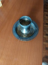 portacandele In Argento 800 Antico 