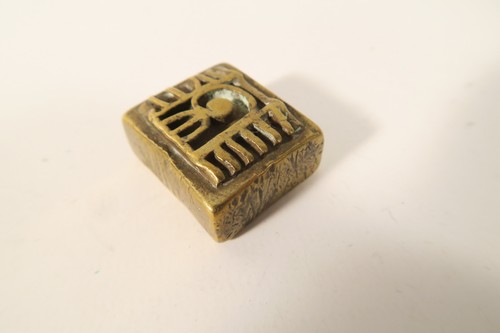 Vecchio peso oro akan ashanti - oro,