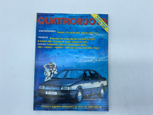 Rivista quattroruote annata - rivista,