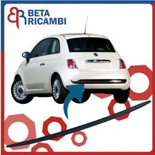 Modanatura Paraurti Posteriore Inferiore Nera Per Fiat 500 Dal 2007 al 2015 1PZ