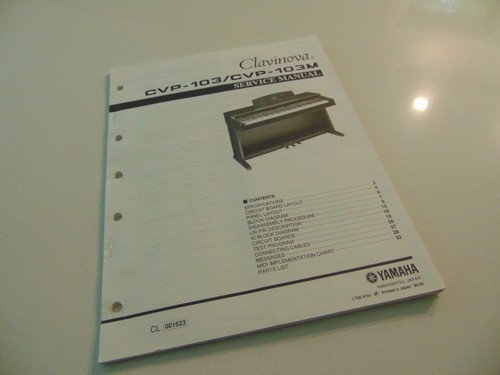 Yamaha clavinova piano cvp 103 - clavinova,