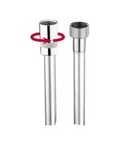 BOSSINI CROMOLUX FLESSIBILE CROMOLUX RETINATO IN NYLON 150 CM