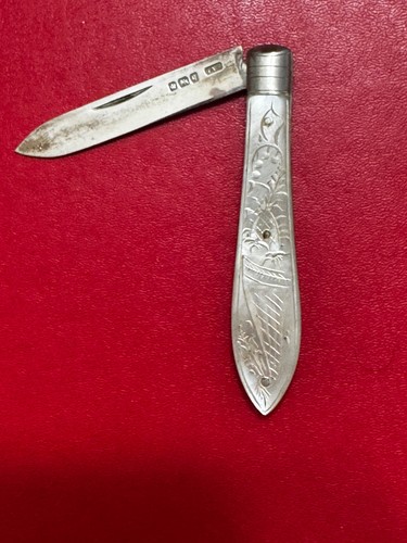 Coltello frutta edoardiano - da,