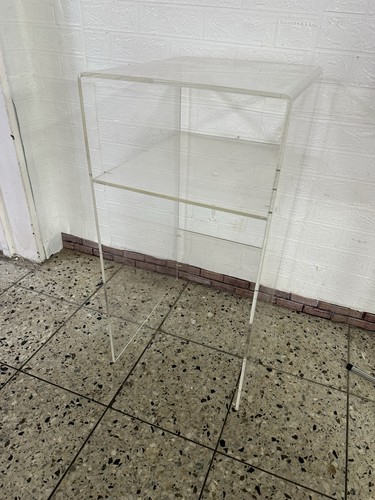 Scrivania vintage acrilica