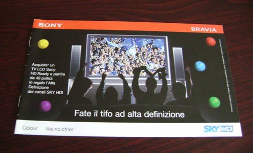 Catalogo sony bravia dépliant - sony,