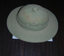 Elmetto solare dell'esercito britannico prima guerra mondiale occupazione del...