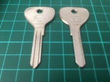 Opel d'epoca anni 60-70, chiave grezza KIS OP7, profilo Ymos 7 1-250