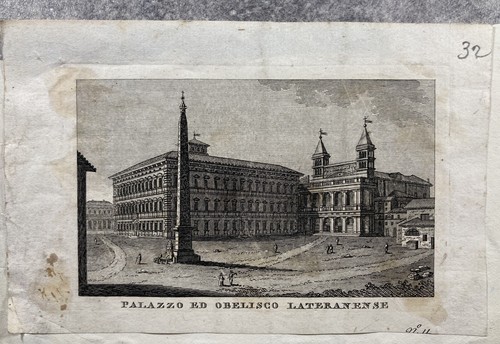 Gravure rome palazzo - palazzo, ed