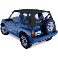 Capote Softtop capote di ricambio guscio vetri trasparenti Suzuki Vitara 88-94
