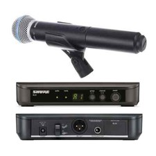 SHURE BLX24E/B58 radiomicrofono WIRELESS professionale per live canto karaoke DJ