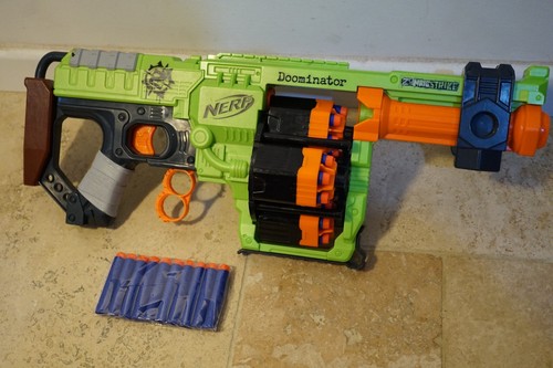 Pistola azione nerf doominator - nerf,