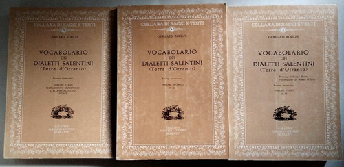 Vocabolario dei dialetti - vocabolario,