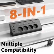 Ciabatta Multipresa 8in1 USB C