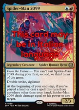MTG SPIDER-MAN 2099 FOIL EXC - SPIDER-MAN 2099 150 - SPM - MAGIC