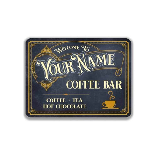 Insegna personalizzata vintage - insegna,