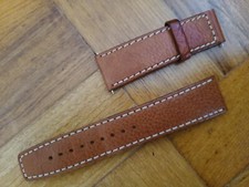 STRAP Originale CINTURINO DEPLOYANTE 22 20 MM VERA PELLE BRACELET orologio CLASP