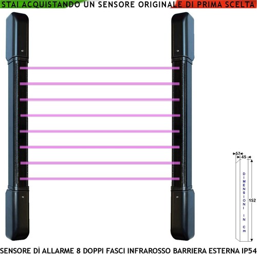 Barriera multifasci - barriera, 8
