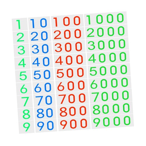 Montessori numeri carte - montessori,