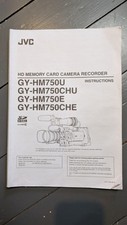 Manuale videocamera JVC