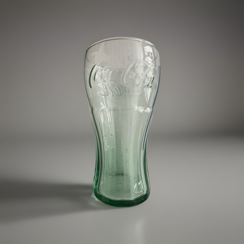 Bicchiere coca cola - bicchiere, verde