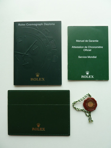 Rolex daytona libretto set - rolex,