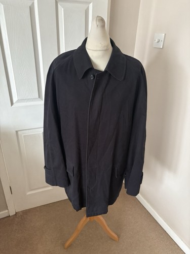 Trench uomo nero vintage