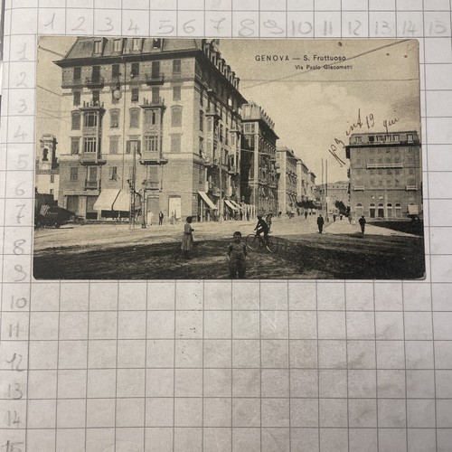 Antica cartolina postale - antica,
