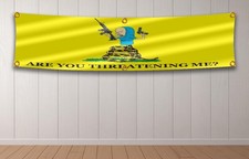 Beavis Banner Mi stai minacciando 2x8 piedi garage parete arte e officina esterna