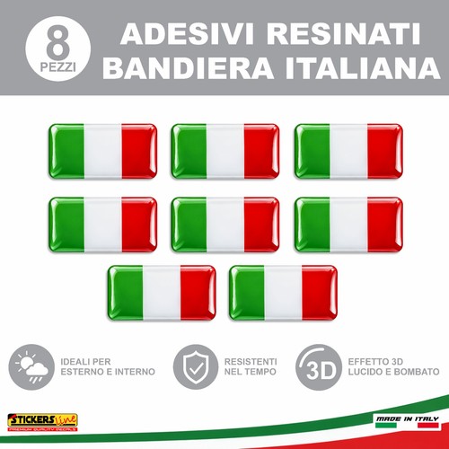 Adesivi resinati bandiera - 8,