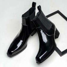 Stivaletto uomo punta quadrata
