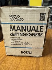 Hoepli manuale dell'ingegnere 1985. Nuovo Colombo. 3 volumi. 81ª edizione