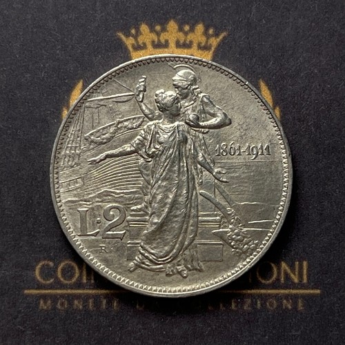 Lire cinquantenario 1911 - 2,
