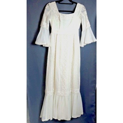 Maxi abito vintage vittoriano