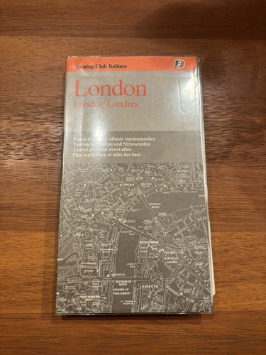 Mappa atlante londra touring - mappa/atlante,