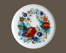 18 Zoll runder weißer Marmor