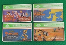 Serie 4 schede telefoniche