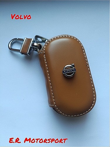 Portachiavi ecopelle brown - in,