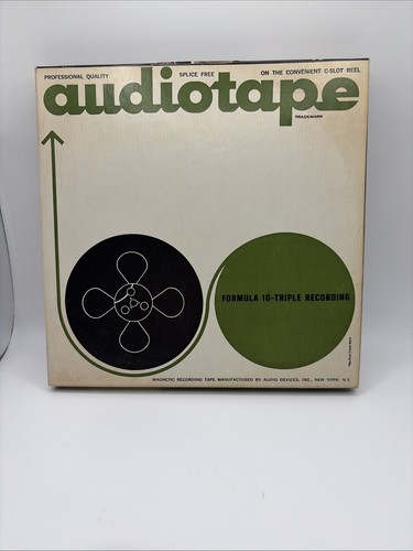 Vintage audiotape formula - audiotape,
