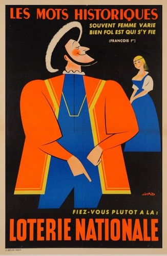 Original vintage loterie - vintage,