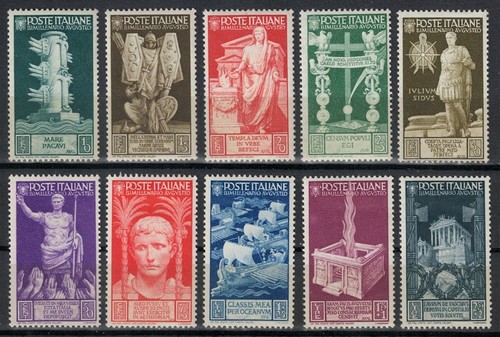 Italia regno 1937 bimillenario - 1937,